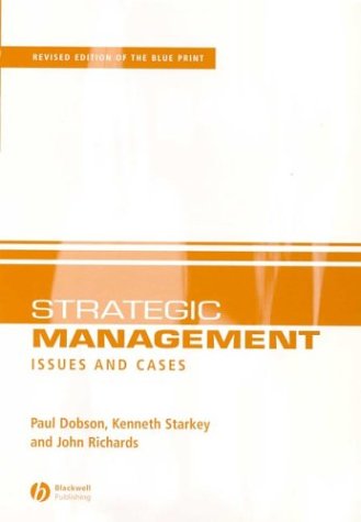 Strategic Management Issues And Cases 2nd Edition Paul W Dobson