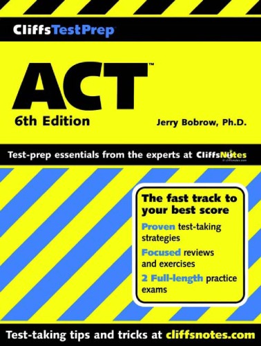 Cliffstestprep Act Jerry Bobrow William A Covino David A Kay