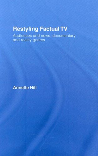Restyling Factual Tv News Documentary And Reality Television 1st Edition Annette Hill