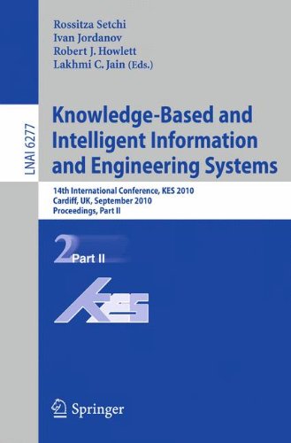 Knowledgebased And Intelligent Information And Engineering Systems 14th International Conference Kes 2010 Cardiff Uk September 810 2010 Proceedings Part Ii 1st Edition Jiali Yun