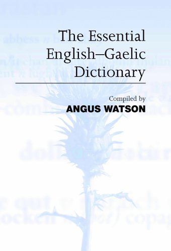 Essential Englishgaelic Dictionary Angus Watson