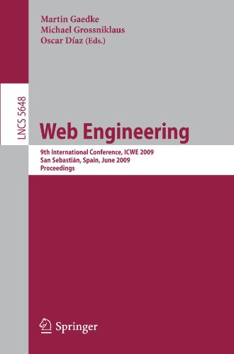 Web Engineering 9th International Conference Icwe 2009 San Sebastin Spain June 2426 2009 Proceedings 1st Edition Gennaro Costagliola