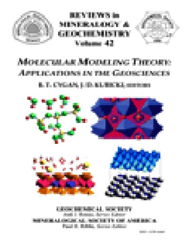 Molecular Modeling Theory And Applications In The Geosciences Randall T Cygan And James D Kubicki