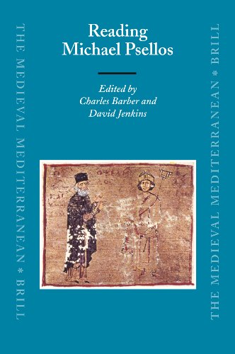 Reading Michael Psellos Charles Barber David Jenkins