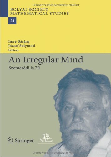 An Irregular Mind Szemerdi Is 70 1st Edition Noga Alon Auth
