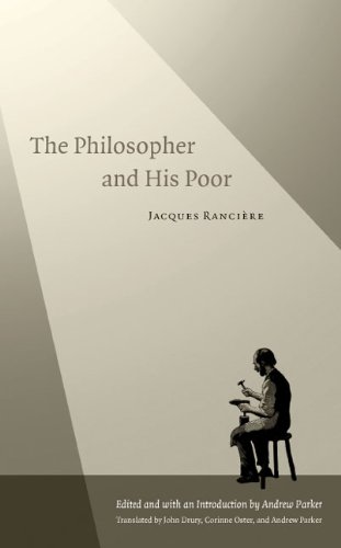 The Philosopher And His Poor Jacques Rancire