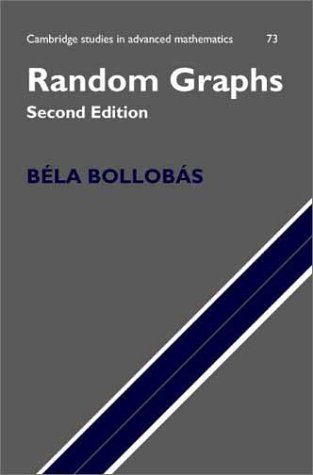 Random Graphs 2nd Edition Bla Bollobs