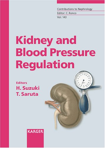 Kidney And Blood Pressure Regulation 1st Edition Claudio Ronco