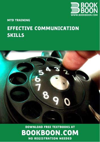Effective Communication Skills Sean Mcpheat