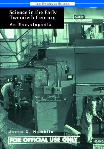 Science In The Early Twentieth Century An Encyclopedia History Of Science Jacob Darwin Hamblin