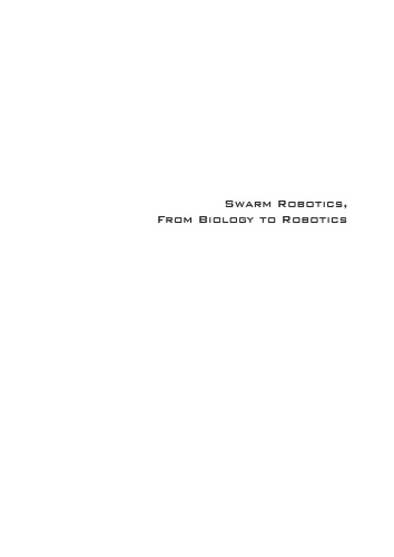 Swarm Robotics From Biology To Robotics Ester Martinez Martin