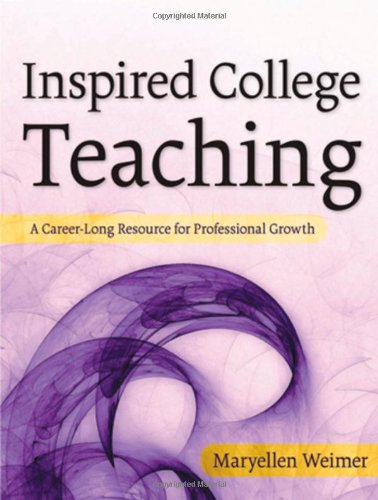 Inspired College Teaching A Careerlong Resource For Professional Growth Josseybass Higher And Adult Education 1st Edition Maryellen Weimer