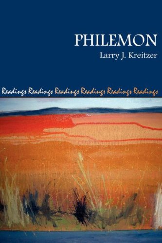 Philemon Readings A New Biblical Commentary Larry J Kreitzer
