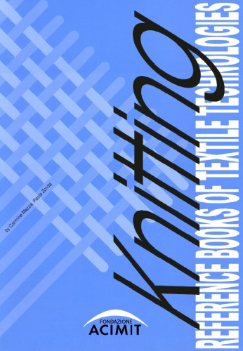 Reference Book Of Textile Technologies Knitting 2nd Edition Mazza Carmine