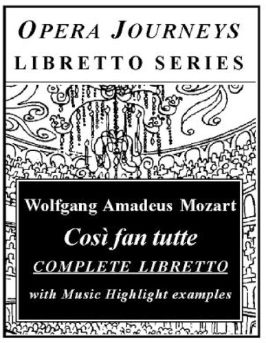 Cosi Fan Tutte Burton D Fisher Editor