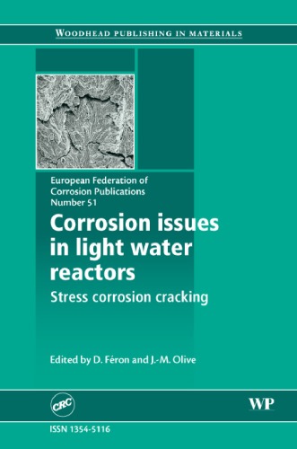 Corrosion Issues In Light Water Reactors Stress Corrosion Cracking Efc51 D Fron
