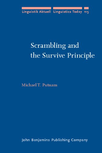 Scrambling And The Survive Principle 115th Edition Michael T Putnam