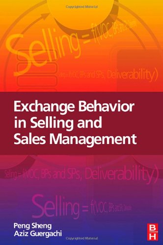 Exchange Behavior In Selling And Sales Management Peng Sheng