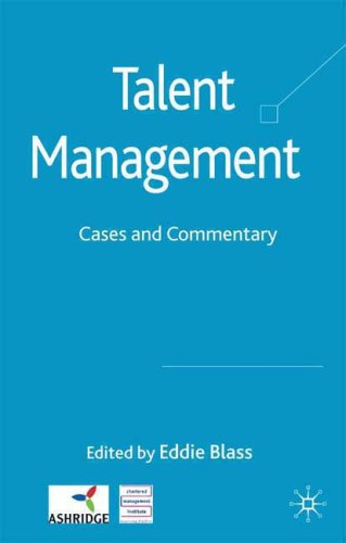 Talent Management Cases And Commentary Eddie Blass