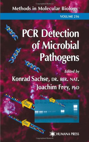 Pcr Detection Of Microbial Pathogens Methods In Molecular Biology Vol 216 1st Edition Konrad Sachse Editor