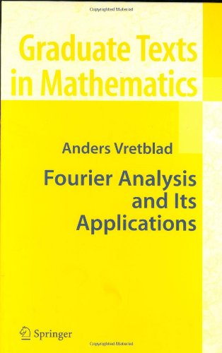 Fourier Analysis And Its Applications Anders Vretblad