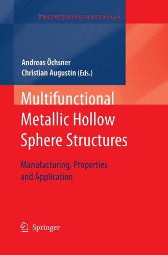 Multifunctional Metallic Hollow Sphere Structures Manufacturing Properties And Application 1st Edition Andreas Chsner