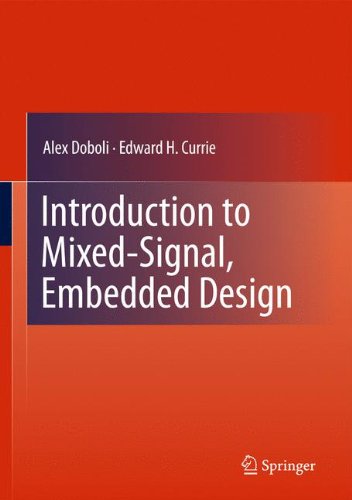 Introduction To Mixedsignal Embedded Design 1st Edition Alex Doboli
