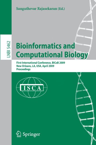 Bioinformatics And Computational Biology First International Conference Bicob 2009 New Orleans La Usa April 810 2009 Proceedings 1st Edition Gowtham Atluri