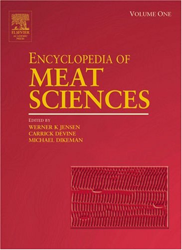 Encyclopedia Of Meat Sciences Carrick Devine M Dikeman