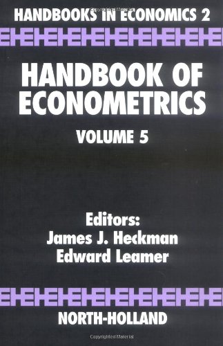 Handbook Of Econometrics Jj Heckman Edward Leamer
