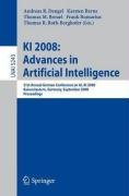 Ki 2008 Advances In Artificial Intelligence 31st Annual German Conference On Ai Ki 2008 Kaiserslautern Germany September 2326 2008 Proceedings 1st Edition Randy Goebel Auth