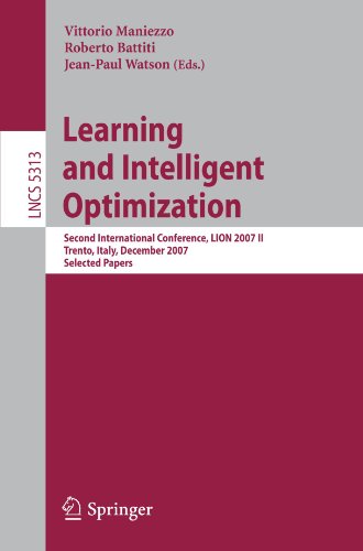 Learning And Intelligent Optimization Second International Conference Lion 2007 Ii Trento Italy December 812 2007 Selected Papers 1st Edition Sameh Alshihabi