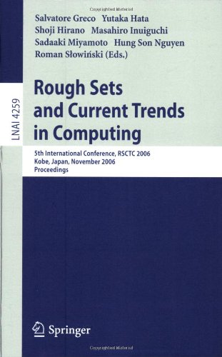 Rough Sets And Current Trends In Computing 6th International Conference Rsctc 2008 Akron Oh Usa October 2325 2008 Proceedings 1st Edition Janusz Kacprzyk Auth
