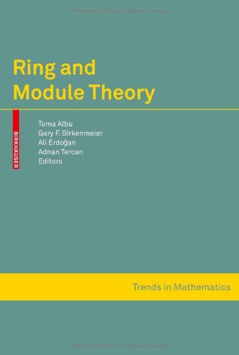 Ring And Module Theory Albu T Et Al Eds