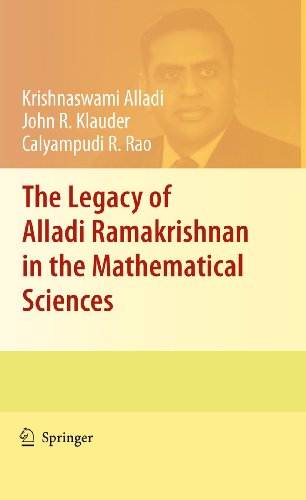 The Legacy Of Alladi Ramakrishnan In The Mathematical Sciences 1st Edition Krishnaswami Alladi Auth