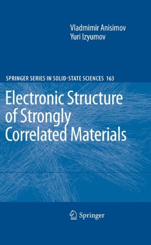 Electronic Structure Of Strongly Correlated Materials 1st Edition Vladimir Anisimov