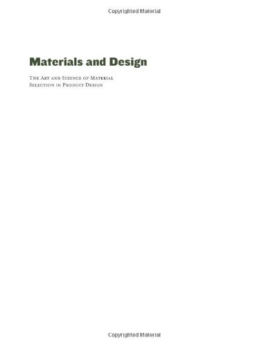Materials And Design Ashby Mf Johnson K