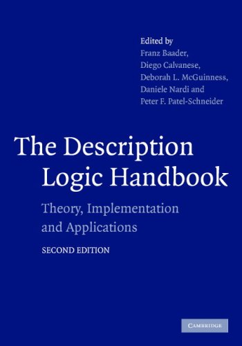 The Description Logic Handbook Theory Implementation And Applications 2nd Franz Baader