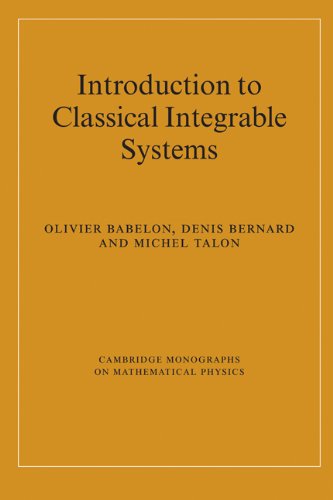 Introduction To Classical Integrable Systems Babelon O Bernard D