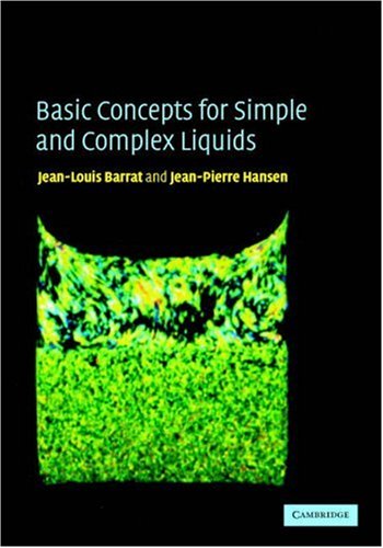 Basic Concepts For Simple And Complex Liquids Barrat Jl Hansen Jp