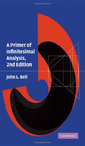 A Primer Of Infinitesimal Analysis 2ed Bell Jl