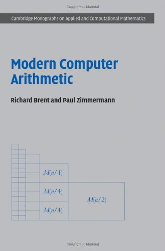 Modern Computer Arithmetic Brent R Zimmermann P
