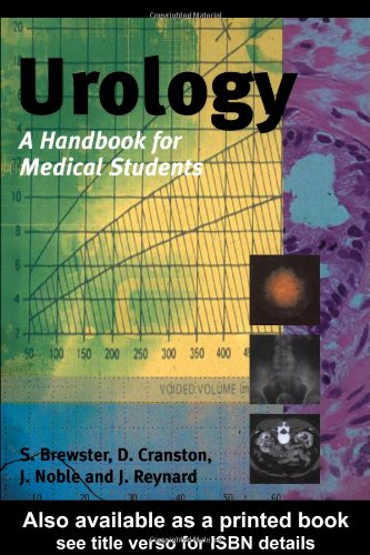 Urology A Handbook For Medical Students Brewster S Et Al