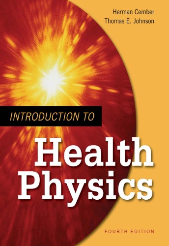 Introduction To Health Physics Cember H Johnson Te