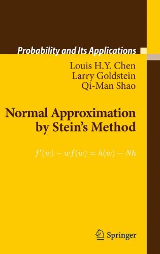 Normal Approximation By Steins Method 1st Edition Louis Hy Chen