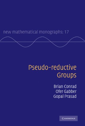 Pseudoreductive Groups Conrad Bd Et Al