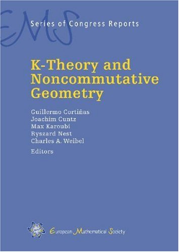 Ktheory And Noncommutative Geometry Cortinas G Et Al Eds