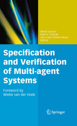 Specification And Verification Of Multiagent Systems 1st Edition N Alechina