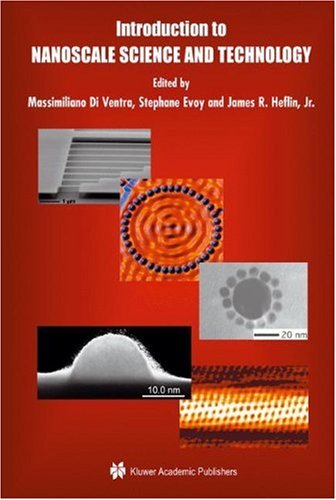 Introduction To Nanoscale Science And Technology Di Ventra M