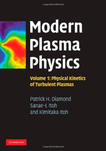 Modern Plasma Physics Diamond Ph Itoh Si Itoh K